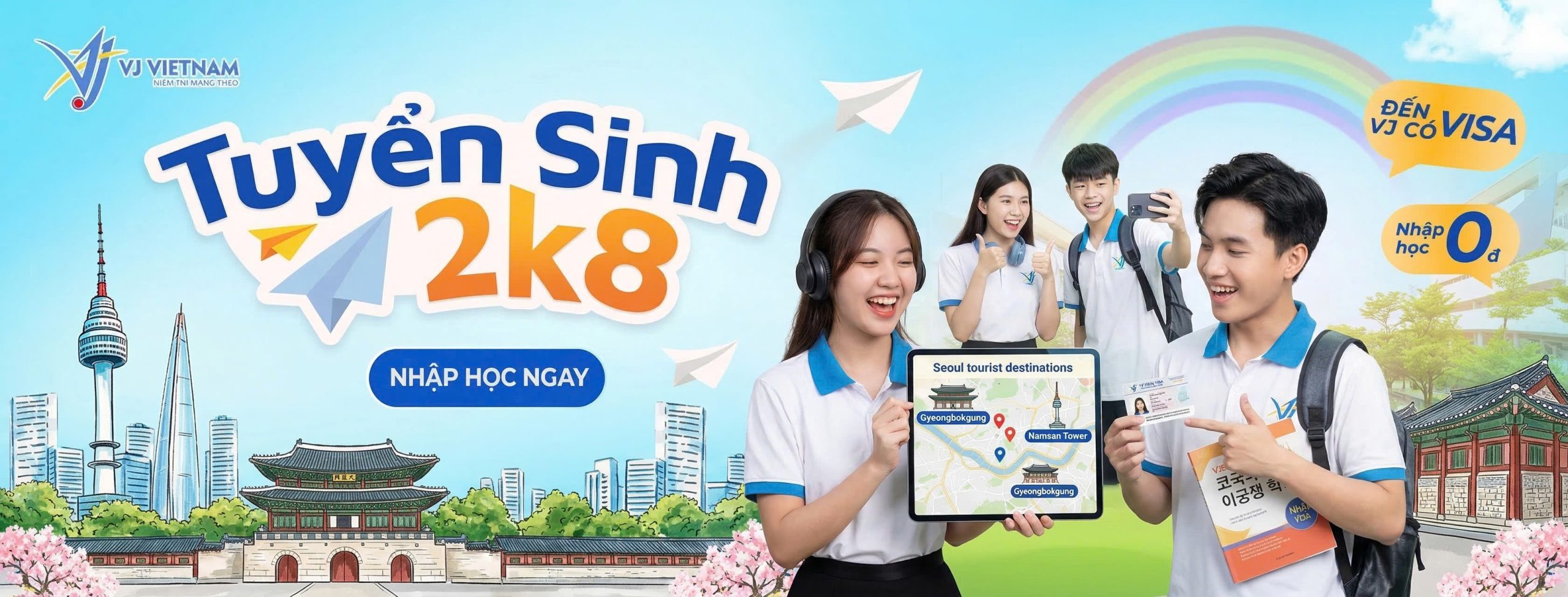 tuyển sinh du học hàn quốc vj
