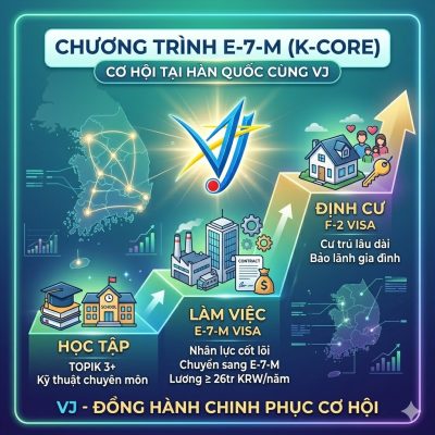 E7M Du Học Hàn Quốc