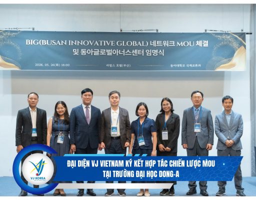 VJ kí chiến lược MOU cùng DONG A